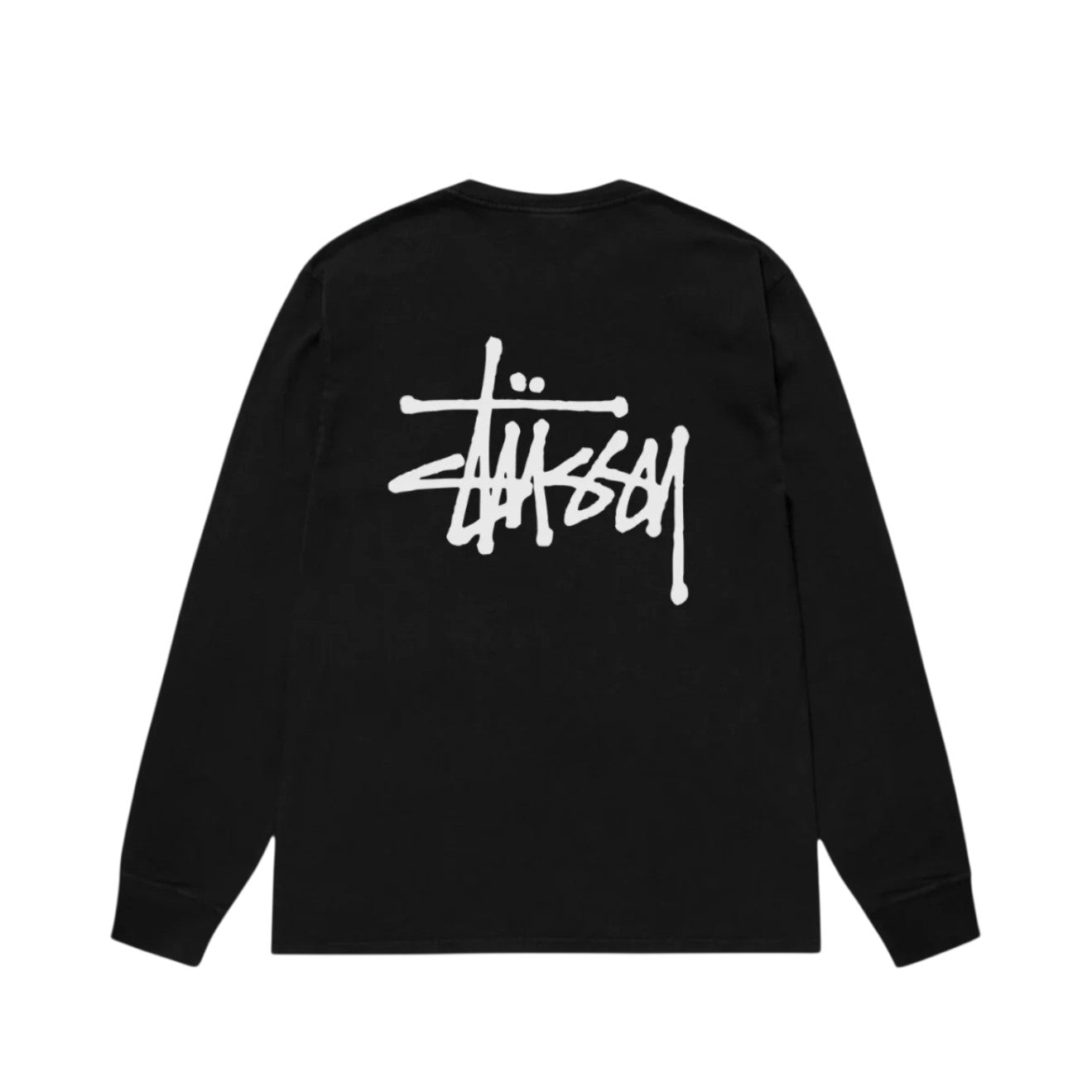 Stussy Basic Long Sleeve T-Shirt Black