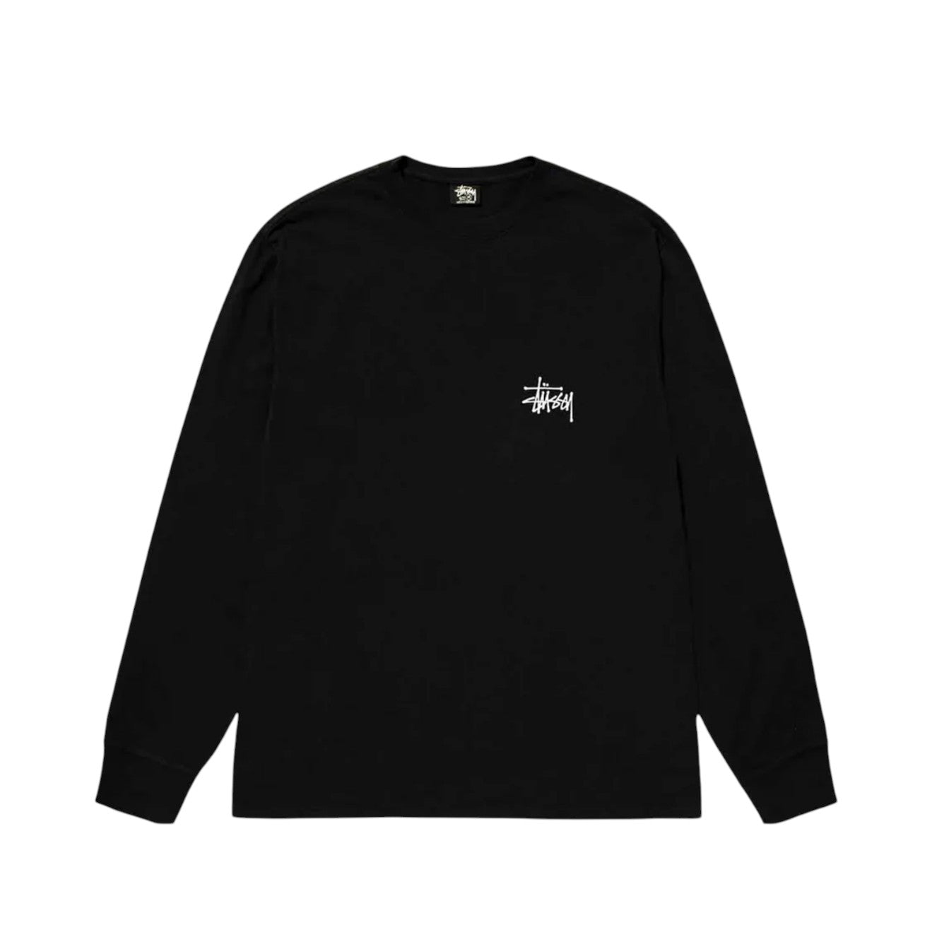 Stussy Basic Long Sleeve T-Shirt Black