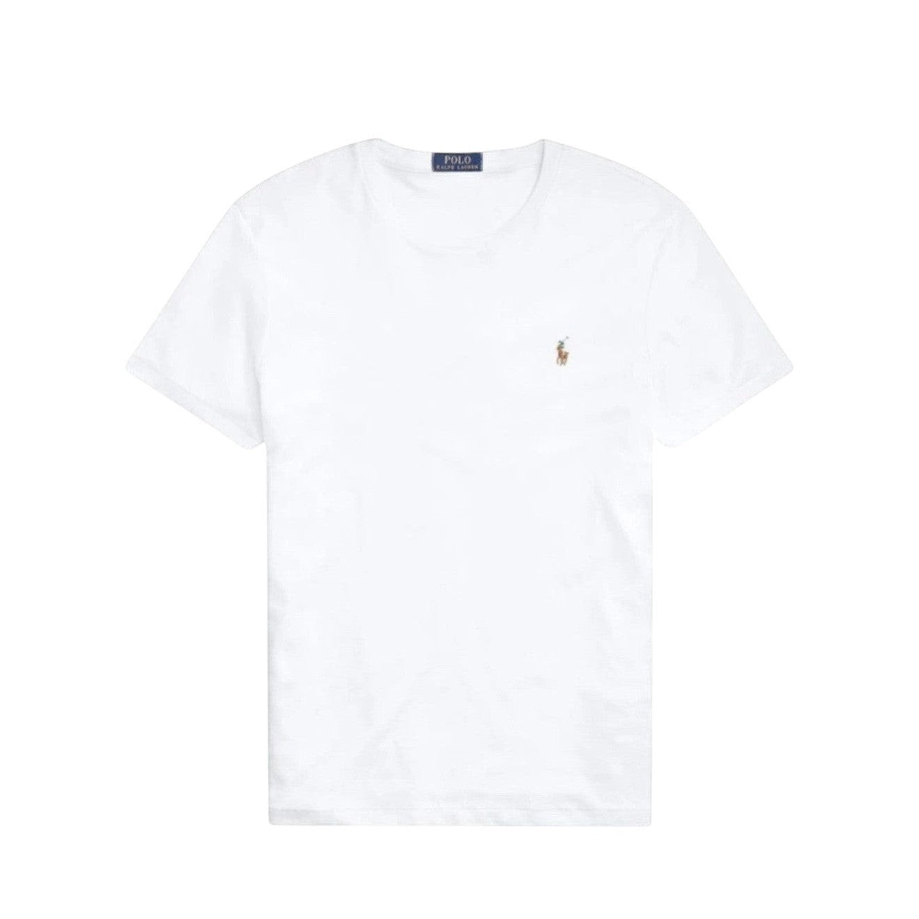 Polo Ralph Lauren Custom Slim Fit Soft Cotton T-Shirt White