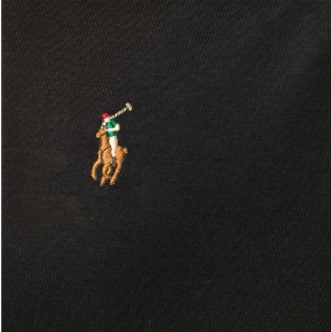 Polo Ralph Lauren Custom Slim Fit Soft Cotton T-Shirt Black