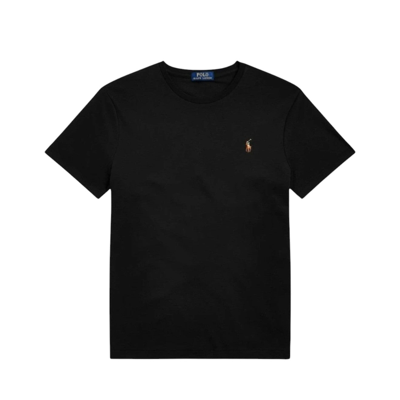 Polo Ralph Lauren Custom Slim Fit Soft Cotton T-Shirt Black