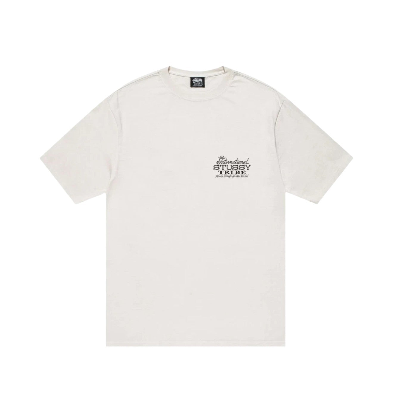 Stussy Ist Pigment Dyed T-Shirt White
